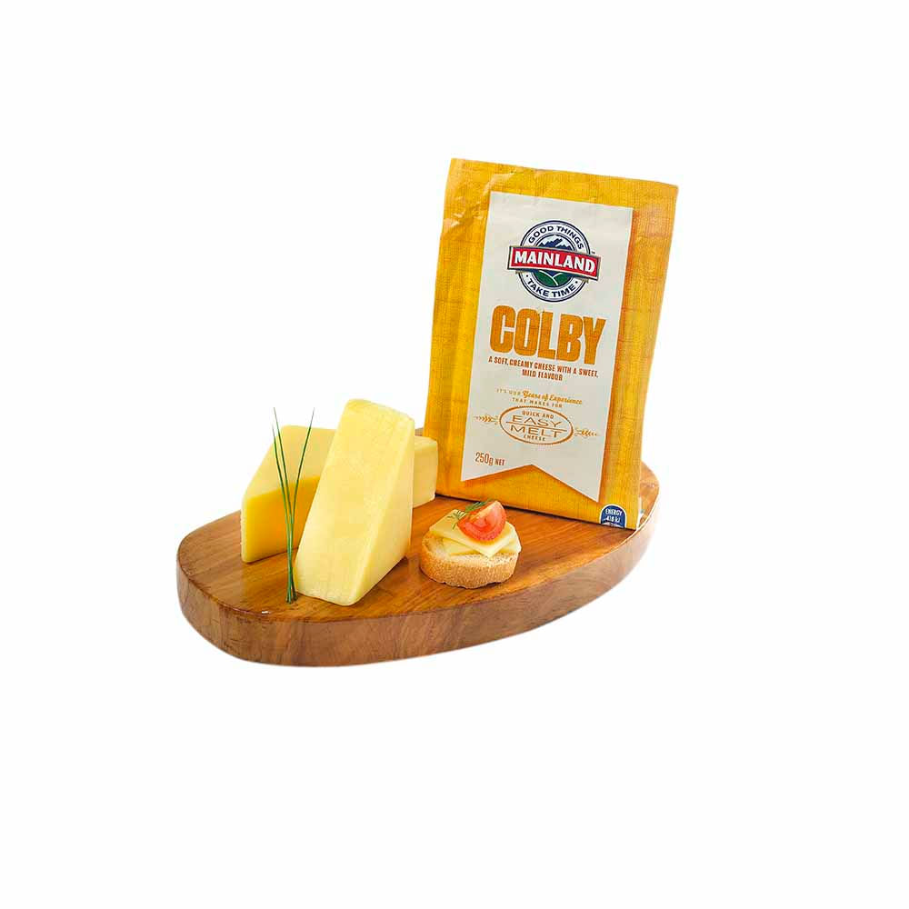 Queso MAINLAND Colby Paquete 250Gr Vivanda