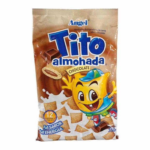 Cereal Angel Trigo Integral De Avena Y Maíz Sabor Chocolate Bolsa 350gr