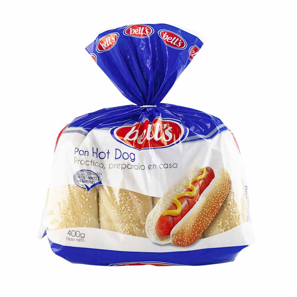Pan para Hot Dog BELL’S Bolsa 8un Vivanda Pan para Hot Dog BELL’S Bolsa 8un Vivanda