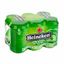 Cerveza HEINEKEN Premium Paquete 6Un Lata 330Ml