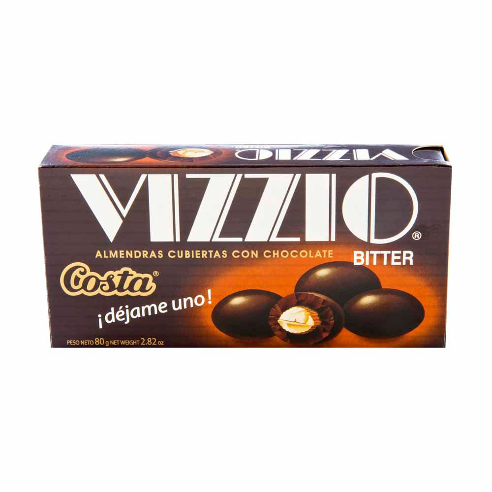 Chocolate con leche COSTA Vizzio almendras cubiertas Caja