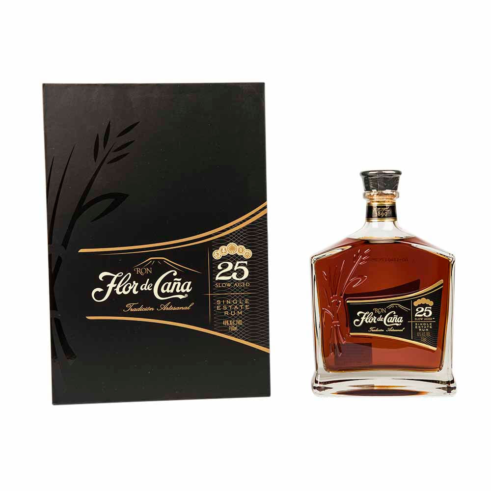 Ron FLOR DE CAÑA 25 Años Botella 750ml - Vivanda