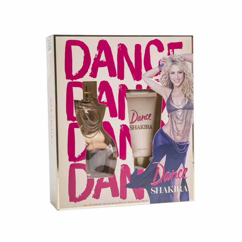 Estuche De Regalo Shakira Dance Perfume Frasco 50ml Body Lotion Frasco 50ml Vivanda