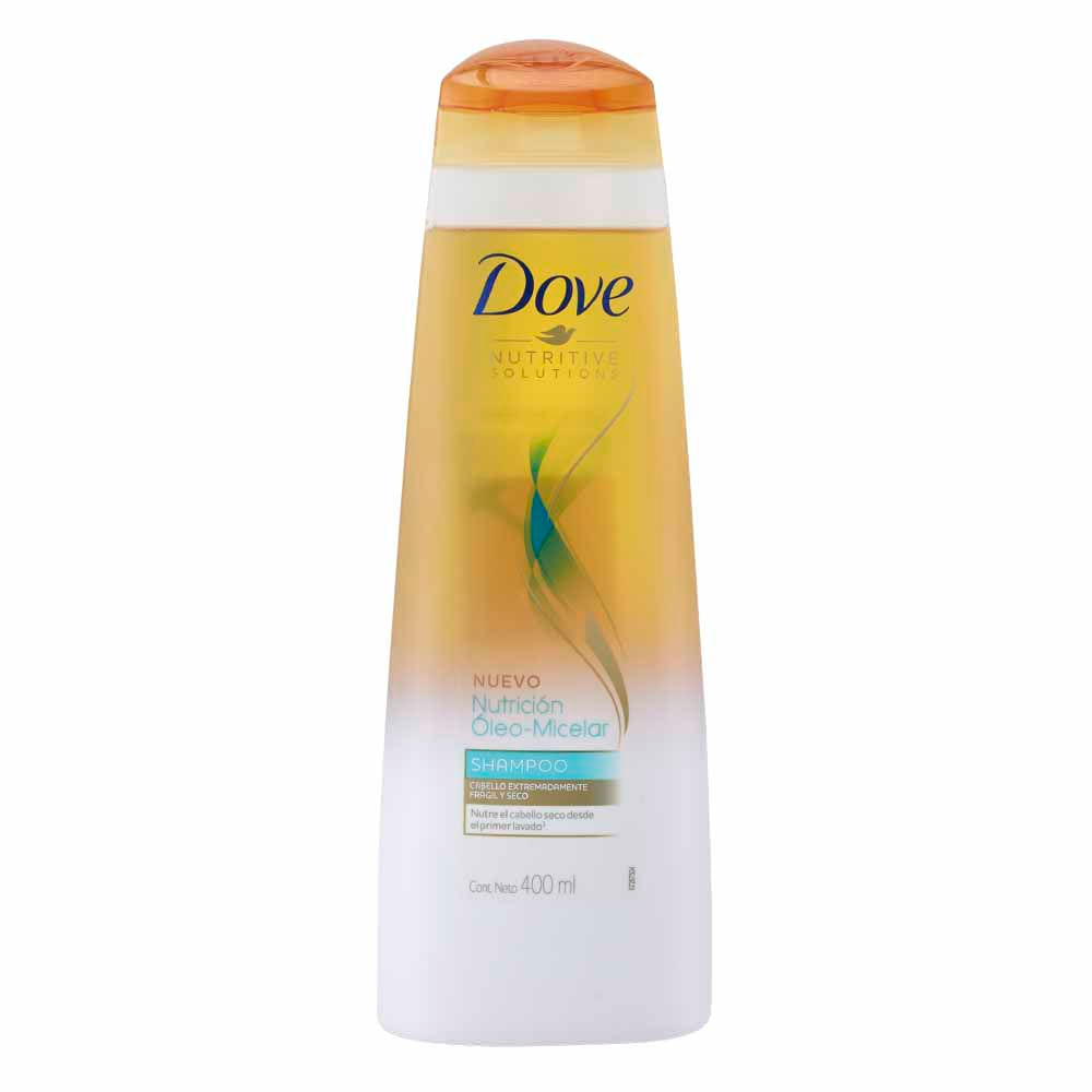 Shampoo DOVE Nutrición ÓleoMicelar Frasco 400ml Vivanda