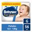 Pañal para Bebé BABYSEC Super Premium Cuidado Total Talla G Paquete 56un