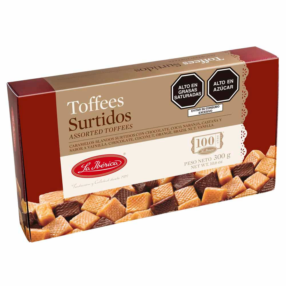 Toffee LA IBERICA Surtidos Caja 300Gr Vivanda