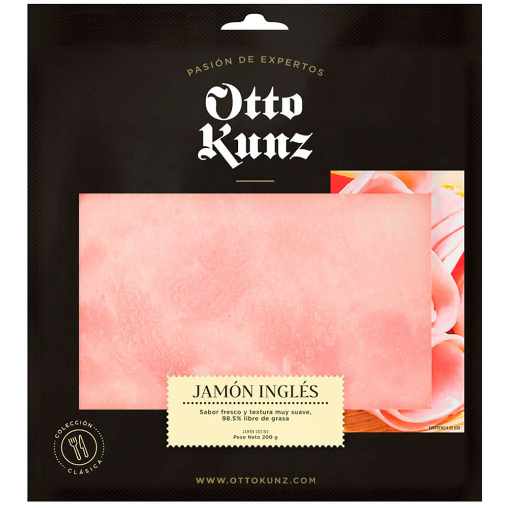 Jamon Otto Kunz Ingles Paquete 0gr Vivanda