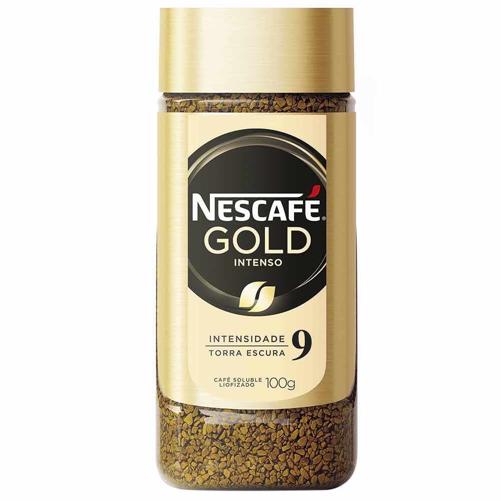 Café Instantáneo NESCAFÉ Gold Intenso Frasco 100g