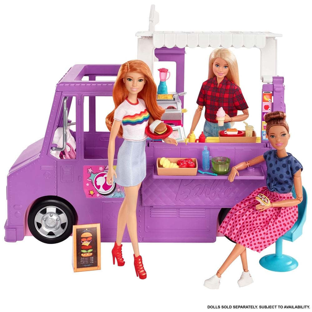 Muneca Barbie Food Truck Gmw07 Vivanda