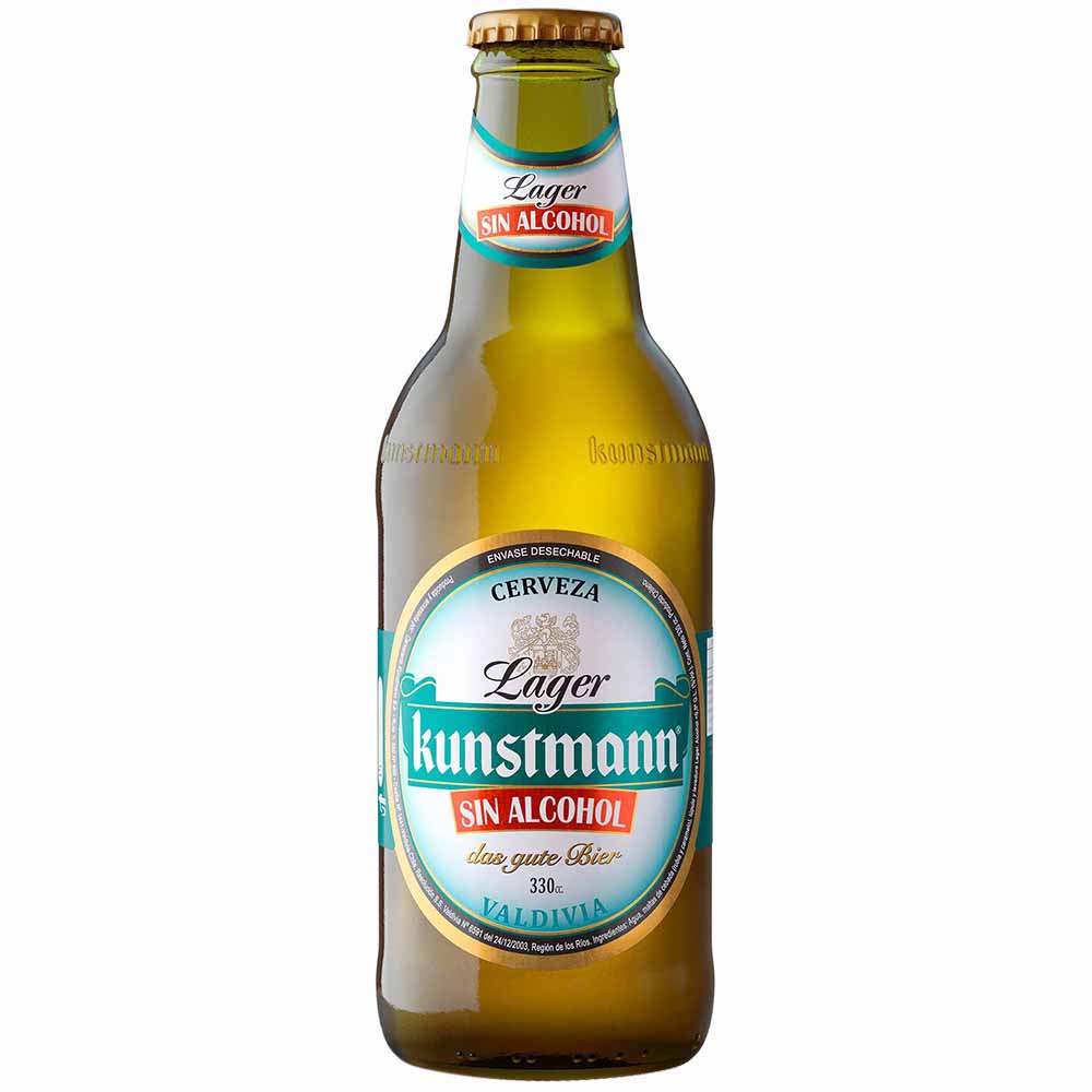 Cerveza Artesanal Lager Kunstmann Sin Alcohol Botella 330 Ml Vivanda