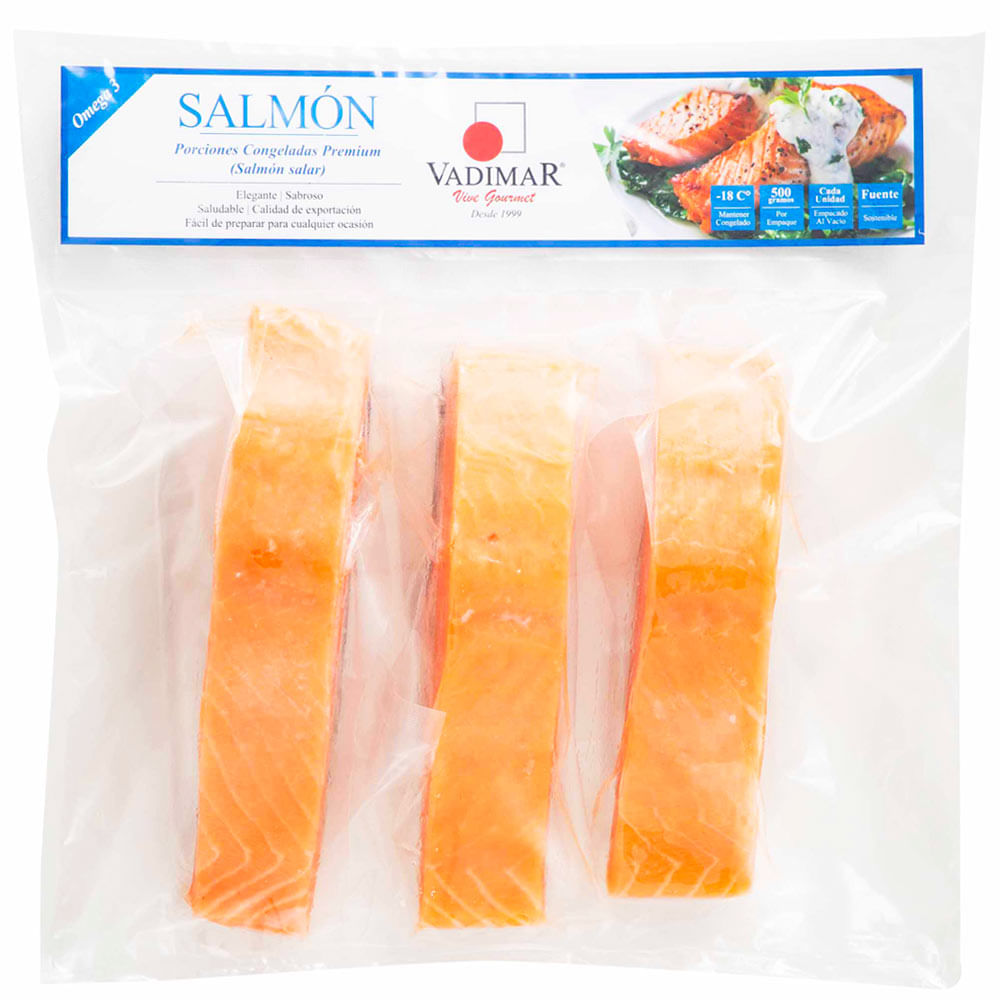 Porciones De Salmon Vadimar Bolsa 500g Vivanda Vivanda