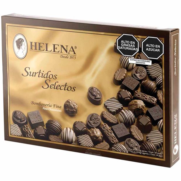 Chocolate HELENA Surtidos selectos Caja 210Gr Vivanda
