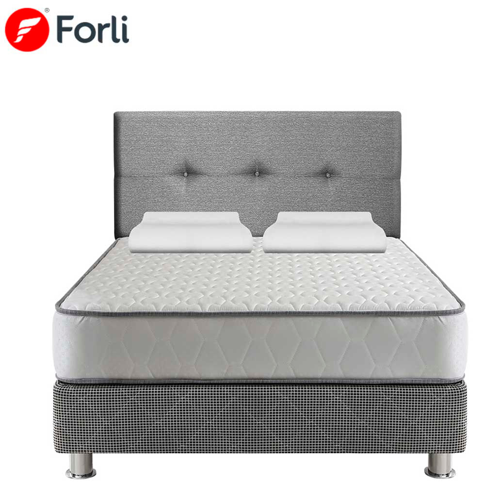 Cama Box Tarima Forli Elegant 2 Plazas Colchon Cabecera Alicia 2 Almohadas Vivanda Vivanda