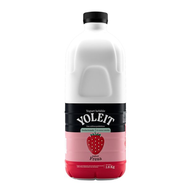 Yogurt Deslactosado YOLEIT Fresa Galonera 1.6Kg | Vivanda - Vivanda